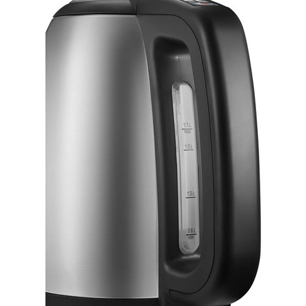 Bouilloire électrique programmable d'Insignia - 1,7 l - Acier inoxydable - Exclusivité Best Buy