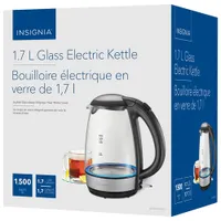 Insignia Electric Kettle - 1.7L - Glass - Only at Best Buy