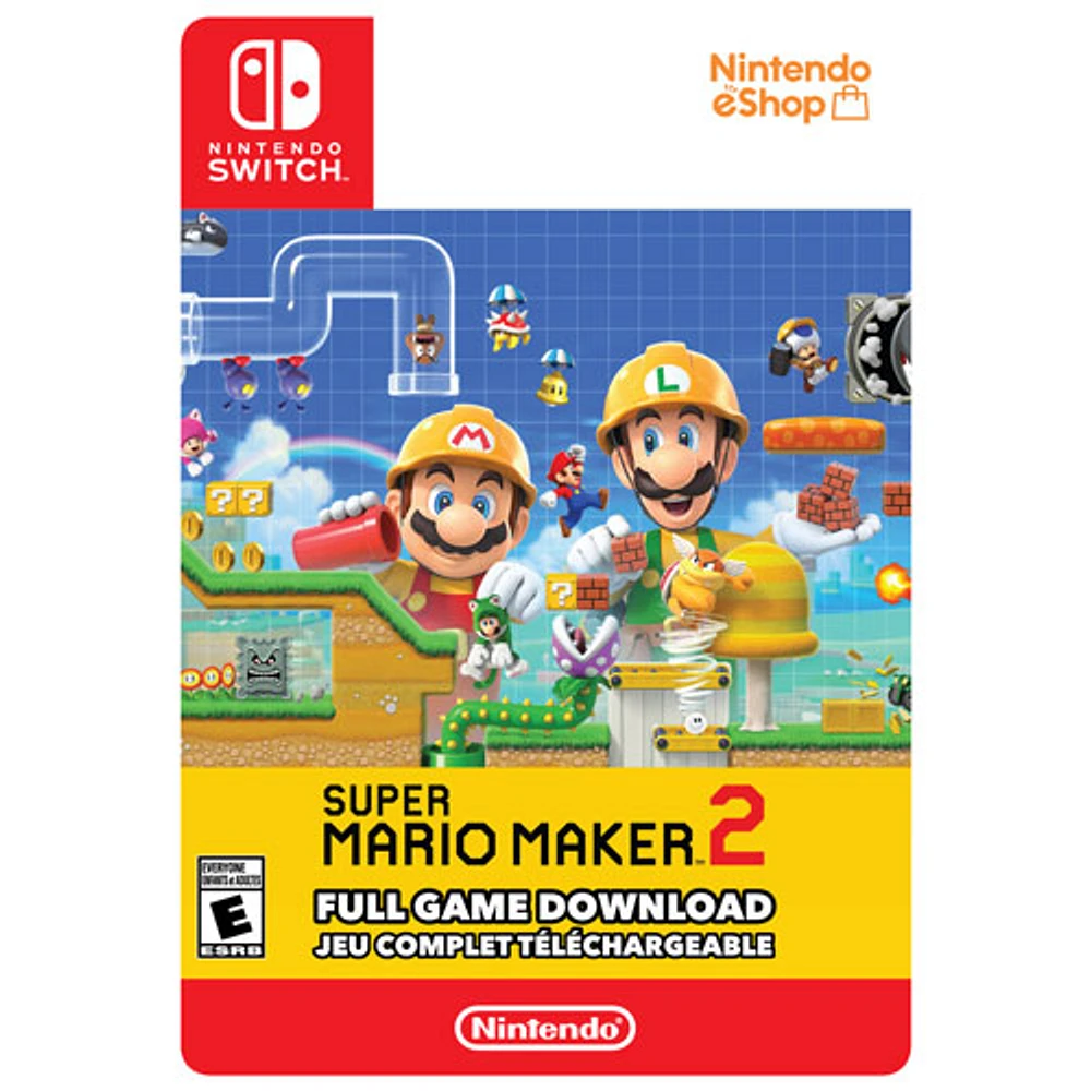 Super Mario Maker 2 (Switch) - Téléchargement numérique