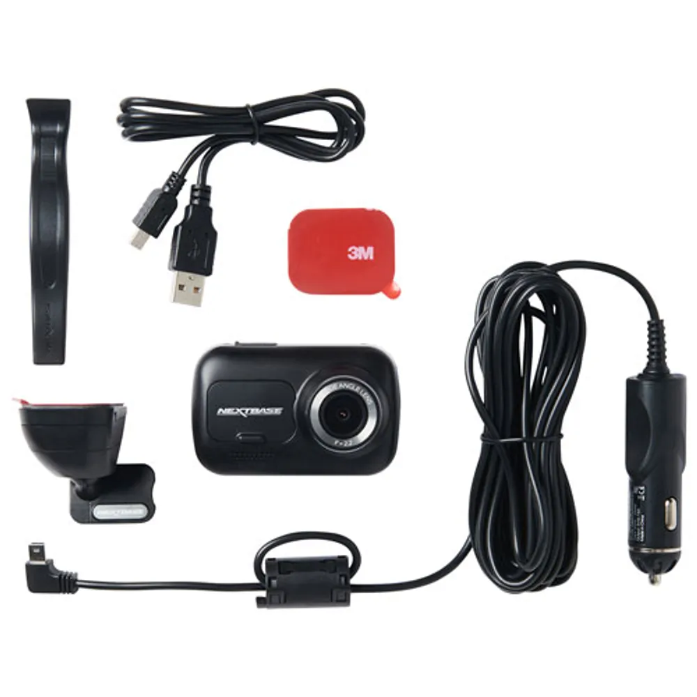 Nextbase 122 720p Dash Cam with 2" LED HD Screen