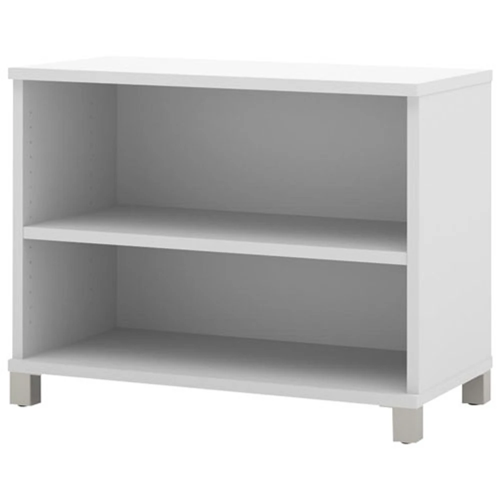 Pro-linea 28" 2-Shelf Bookcase - White