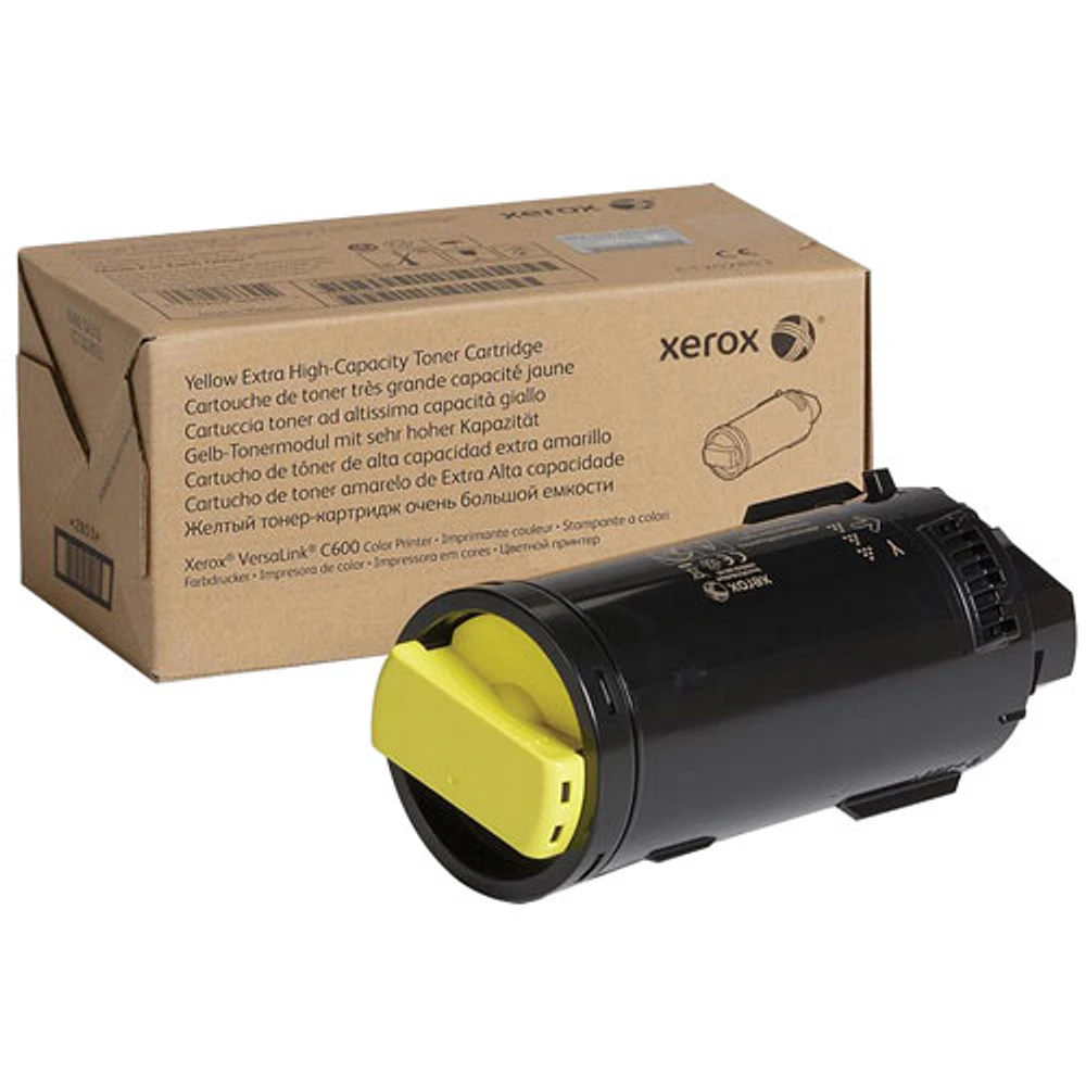 Xerox Yellow Extra High Capacity Toner Cartridge for VersaLink C600 (106R03918)