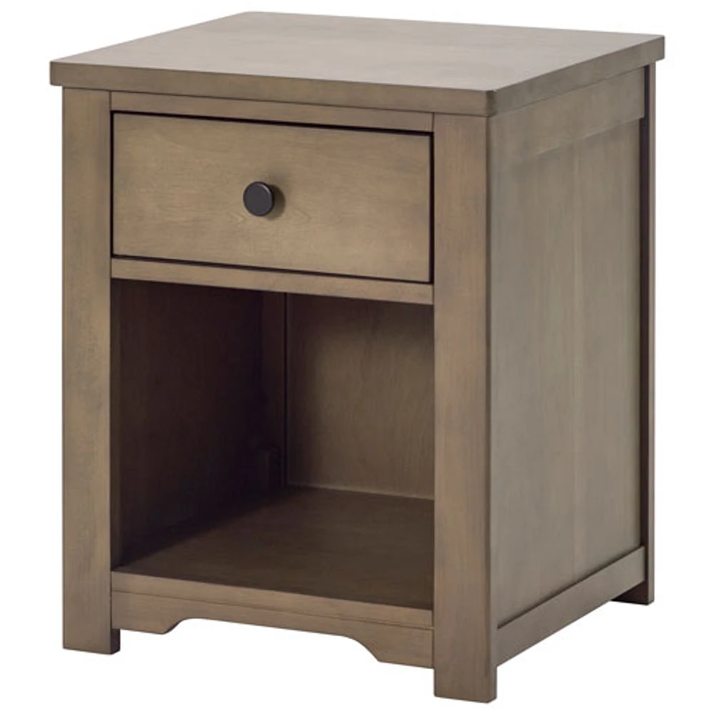 Harmony 1-Drawer Kids Nightstand - Dusty Heather