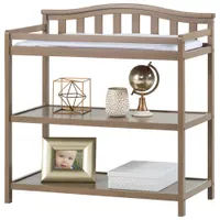 Cottage 2-Shelf Changing Table - Dusty Heather