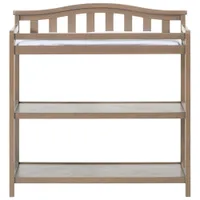 Cottage 2-Shelf Changing Table - Dusty Heather