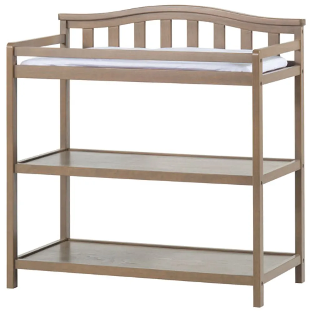 Cottage 2-Shelf Changing Table - Dusty Heather