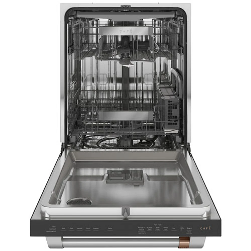 Café 24" 45dB Built-In Dishwasher with Stainless Steel Tub & Third Rack (CDT845P2NS1) - Stainless