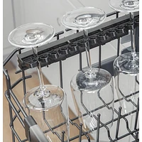 Café 24" 45dB Built-In Dishwasher with Stainless Steel Tub & Third Rack (CDT845P2NS1) - Stainless