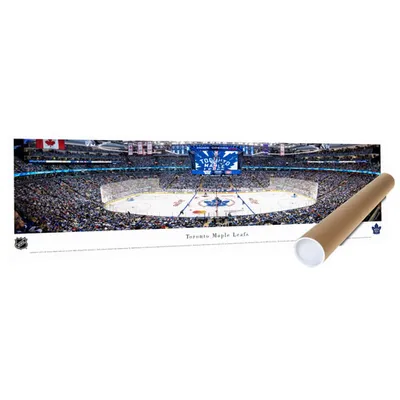 Frameworth Toronto Maple Leafs: Scotiabank Arena Panorama Print (13.5x40)