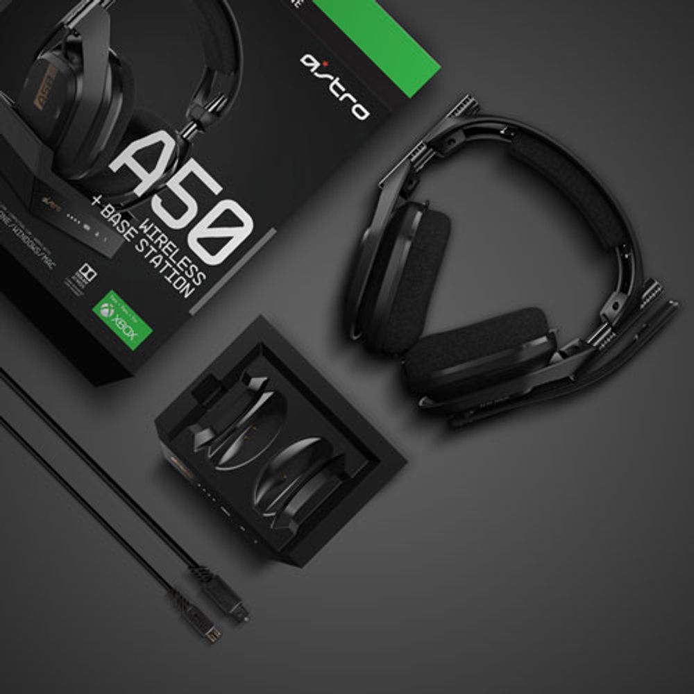 ASTRO Gaming A50 Wireless Gaming Headset with Base Station for Xbox