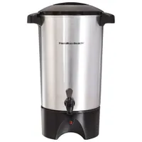 Hamilton Beach Drip Coffee Maker Urn - 45-Cup - Stainless Steel