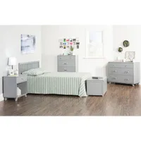 Child Craft Forever Eclectic SOHO 4-in-1 Convertible Crib - Grey