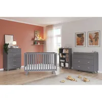 Child Craft Forever Eclectic SOHO 4-in-1 Convertible Crib - Grey