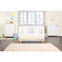 Child Craft Forever Eclectic SOHO 4-in-1 Convertible Crib - White