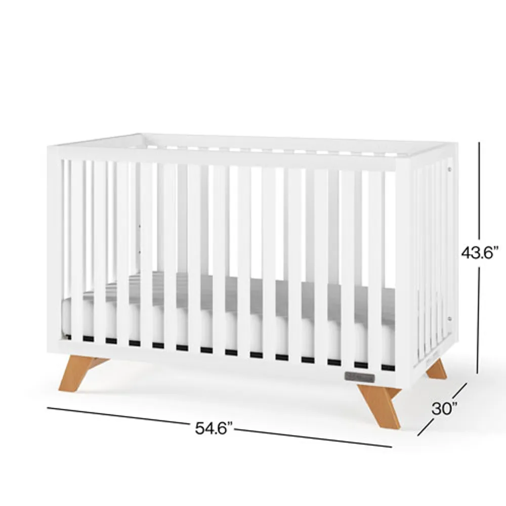 Child Craft Forever Eclectic SOHO 4-in-1 Convertible Crib - White