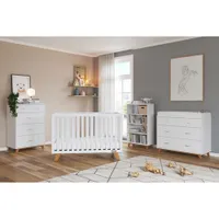 Child Craft Forever Eclectic SOHO 4-in-1 Convertible Crib - White