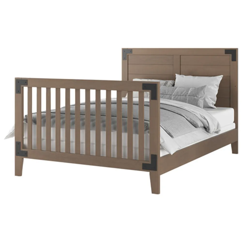 Child Craft Lucas 4-in-1 Convertible Crib - Dusty Heather