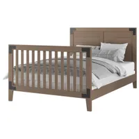 Child Craft Lucas 4-in-1 Convertible Crib - Dusty Heather