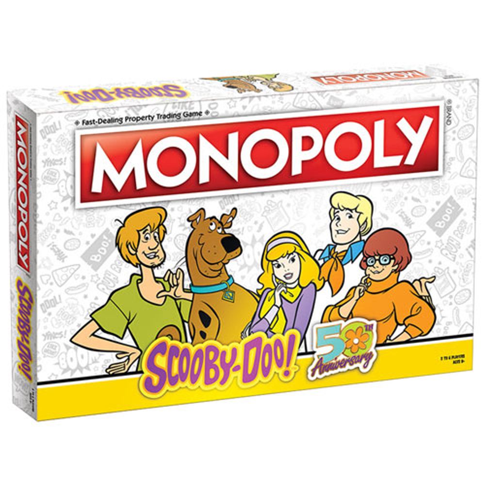 Monopoly: Scooby-Doo 50th Anniversary Edition Board Game - English