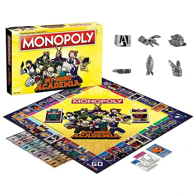 Monopoly: My Hero Academia Edition Board Game - English