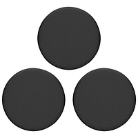 PopSockets Pop Mini Universal Cell Phone Expanding Grip & Stand - Set of 3 - Black