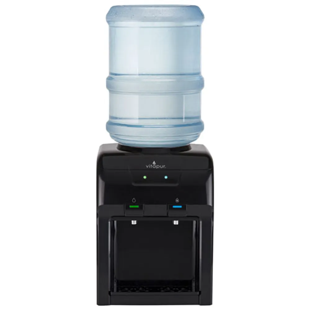 Vitapur Room Temperature / Cold Water Dispenser (VWD2036WBLK-1) - Black