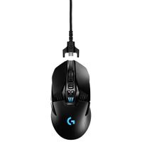 Logitech G903 HERO 25600 DPI Wireless Optical Gaming Mouse - Black