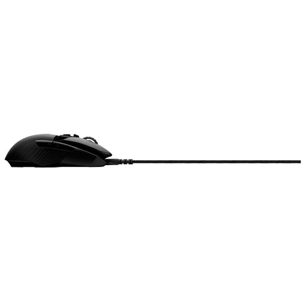 Souris de jeu optique sans fil de 25600 ppp G903 HERO de Logitech - Noir