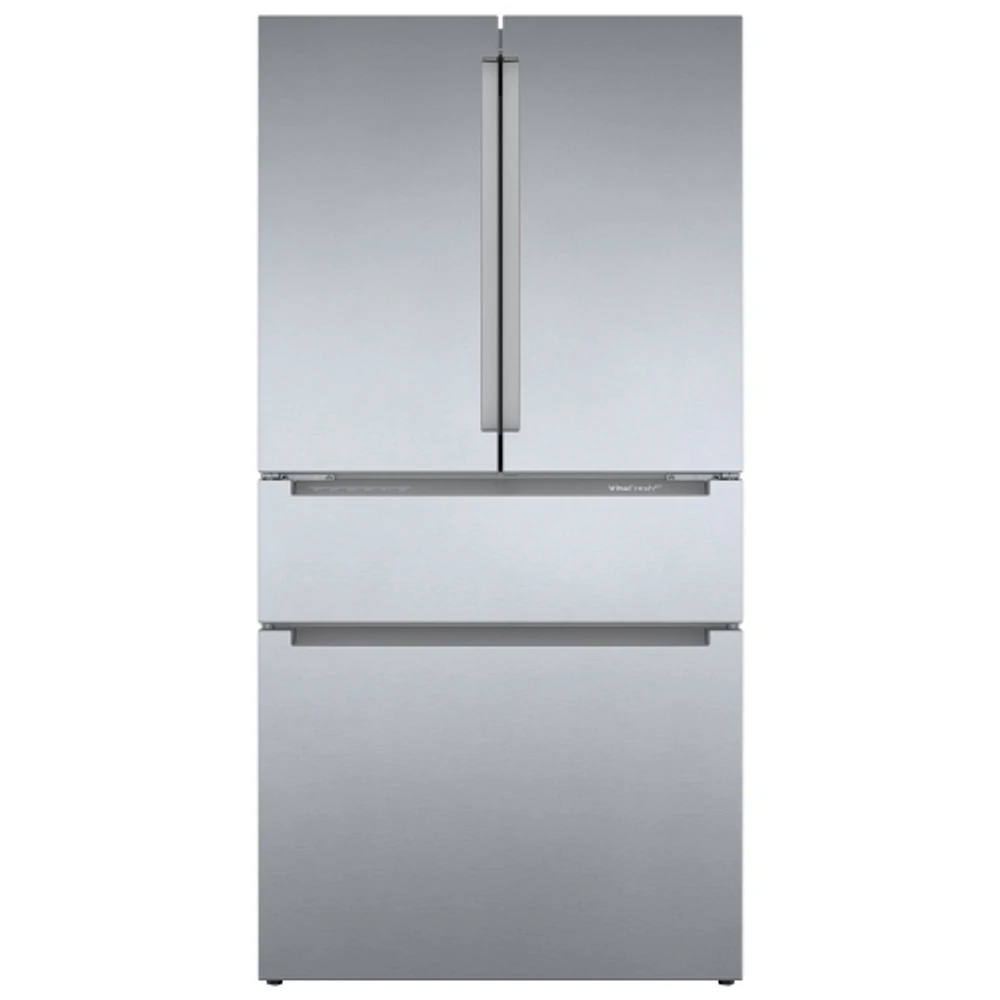 Bosch 36" 21 Cu. Ft. Counter-Depth French Door Refrigerator (B36CL80ENS) - Stainless Steel