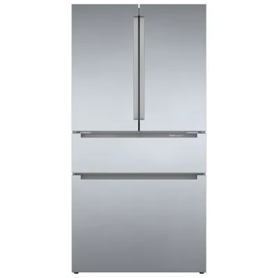 Bosch 36" 21 Cu. Ft. Counter-Depth French Door Refrigerator (B36CL80ENS) - Stainless Steel