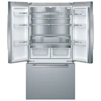 Bosch 36" 21 Cu. Ft. Counter-Depth French Door Refrigerator (B36CT80SNS) - Stainless Steel