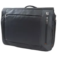 Gino Ferrari Agon 16" Laptop Messenger Bag - Black