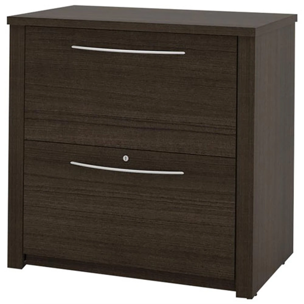 Embassy 2-Drawer Lateral File Cabinet - Dark Chocolate