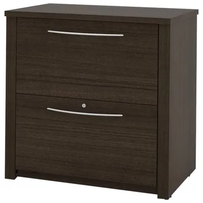 Embassy 2-Drawer Lateral File Cabinet - Dark Chocolate