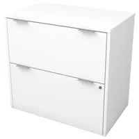 i3 Plus 2-Drawer Lateral File Cabinet - White
