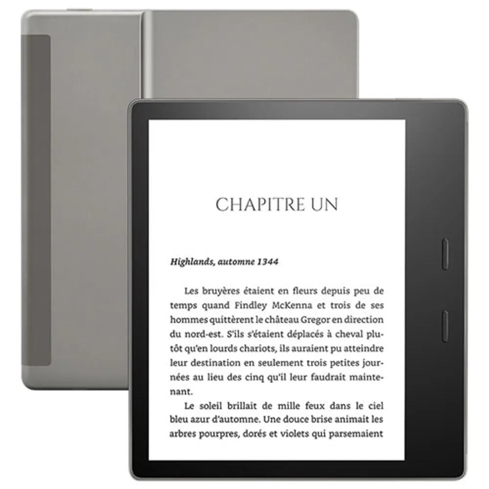 Amazon Kindle Oasis 8GB 7" Digital eReader with Touchscreen (B07L5GDTYY) - Grey