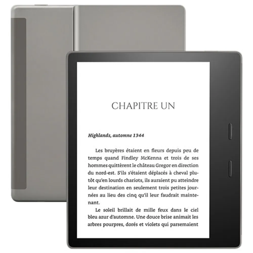 Amazon Kindle Oasis 32GB 7" Digital eBook Reader with Touchscreen (B07L5GK1KY) - Grey