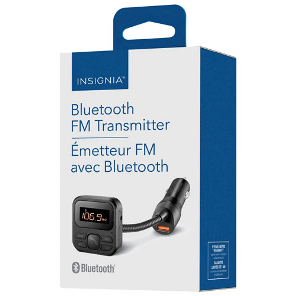 Insignia Bluetooth FM Transmitter - Only at Best Buy
