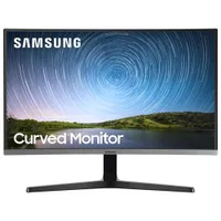 Moniteur FreeSync DEL incurvé AV HD intégrale 60 Hz GTG 4 ms 27 po de Samsung (LC27R500FHNXZA) Gris-bleu foncé - Exclusivité de Best Buy