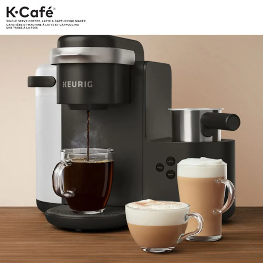 Keurig K-Café Single Serve Coffee Maker - Dark Charcoal