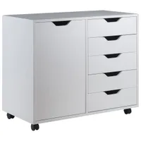 Halifax 26" 5-Drawer Composite Wood Cabinet