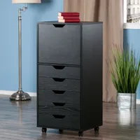 Halifax 41" 5-Drawer Composite Wood Cabinet