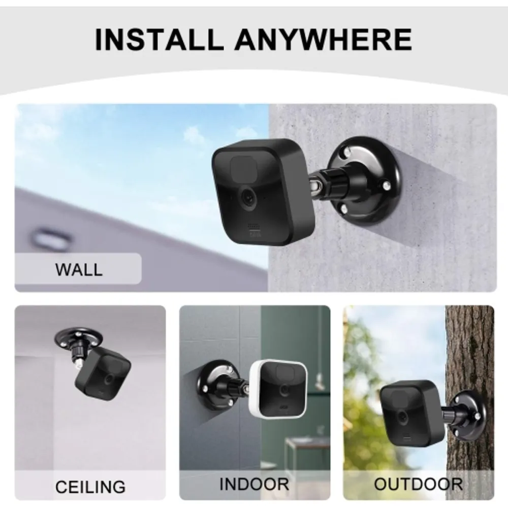 All-New Blink Outdoor Camera Surveillance Mount, 3 Pack Weatherproof  Protective Housing and 360 Degree Adjustable Mount with Sync Module 2 Mount  (Blink Camera are Not Included) 