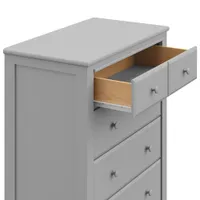 Graco Benton 4-Drawer Dresser - Pebble Grey