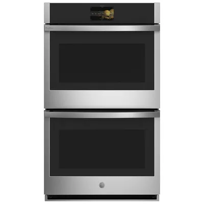 GE Profile 30" 5 Cu.Ft./5 Cu.Ft. True Convection Electric Double Wall Oven (PTD7000SNSS) - Stainless