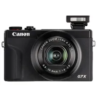 Canon PowerShot G7 X Mark III Wi-Fi 20.1MP 4.2x Optical Zoom Digital Camera - Black