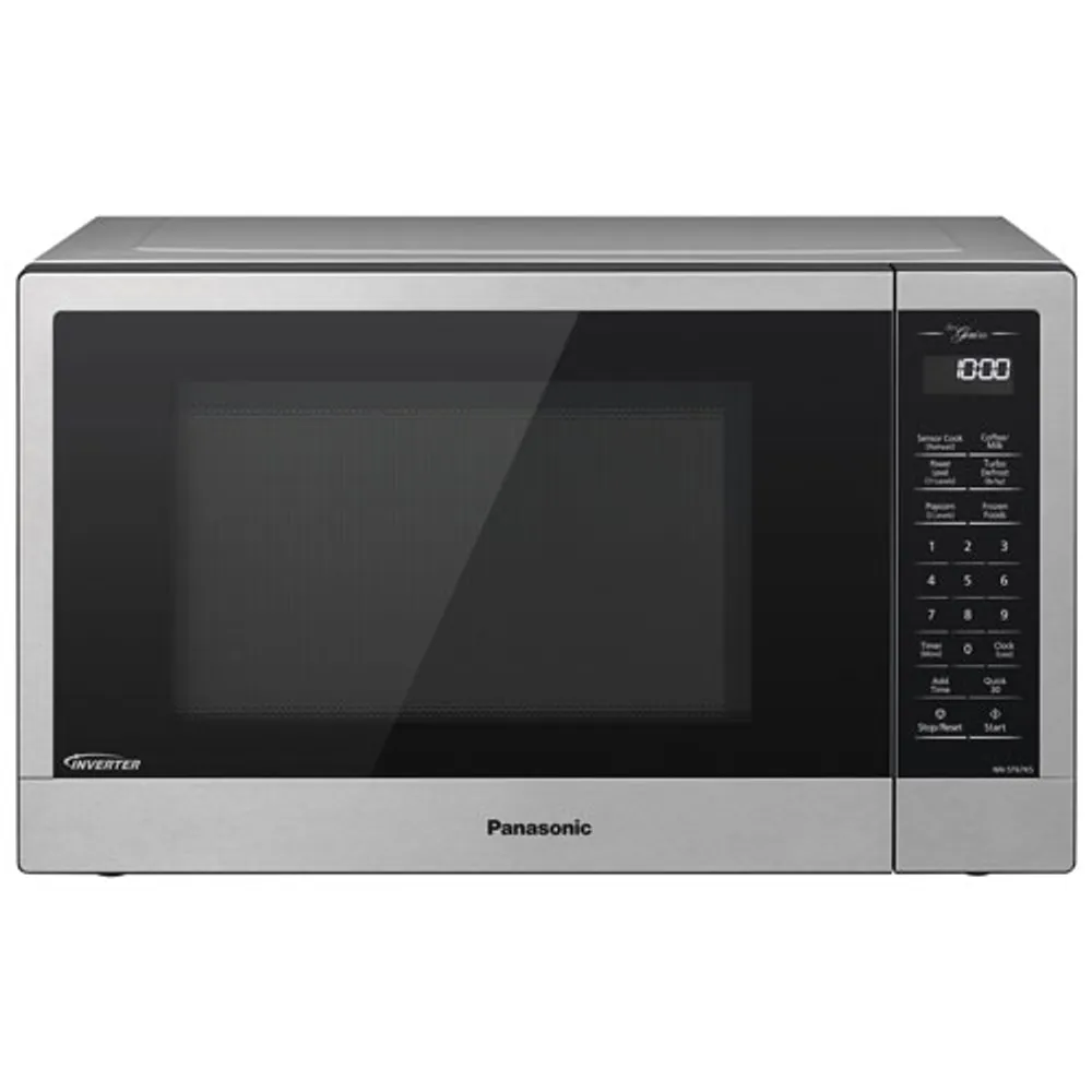 Panasonic Genius 1.2 Cu. Ft. Microwave (NNST67KS) - Stainless Steel