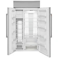 Café 48" 29.6 Cu. Ft. Side-By-Side Refrigerator with LED Lighting (CSB48WP2NS1) - Stainless Steel