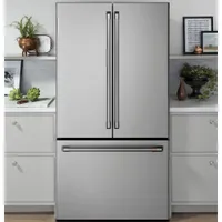 Café 36" 23.1 Cu. Ft. Counter-Depth French Door Refrigerator (CWE23SP2MS1) - Stainless Steel