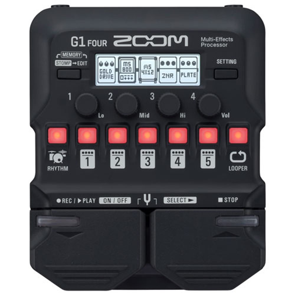 Zoom G1 Four Guitar Multi-Effects Processor